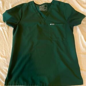 FIGS British Racing Green scrub set M/MTall